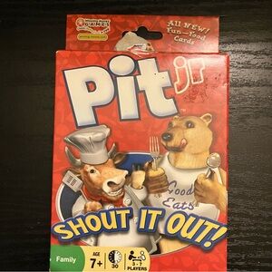 Pit JR Hasbro Card Game